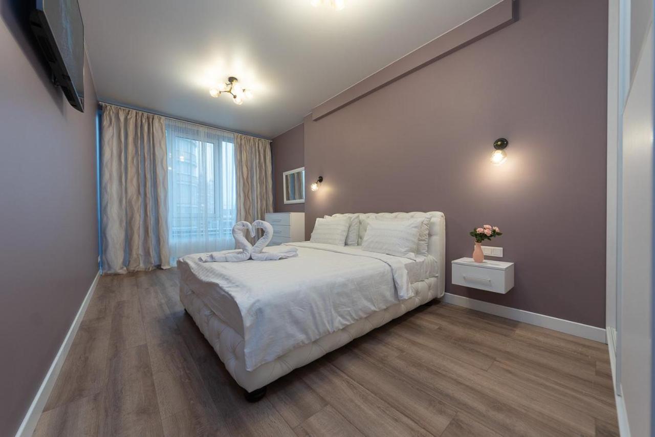 New Modern Apartments. Metro Minskaya 키예프 외부 사진
